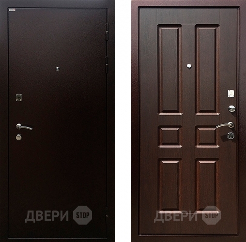 Входная металлическая Дверь Ратибор Комфорт Орех премиум в Орехово-Зуево