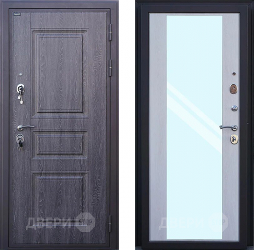 Входная металлическая Дверь Шелтер (SHELTER) Филадельфия Зеркало в Орехово-Зуево