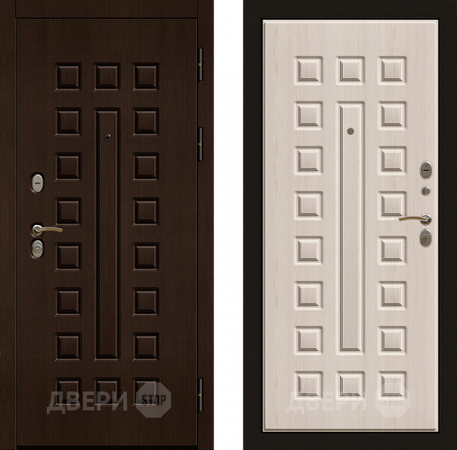 Входная металлическая Дверь Райтвер Р-Сенат Беленый Дуб в Орехово-Зуево