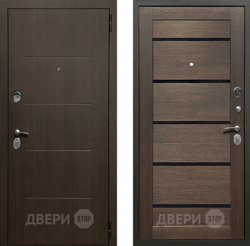 Входная металлическая Дверь Престиж Люкс Арабика/Темный орех в Орехово-Зуево