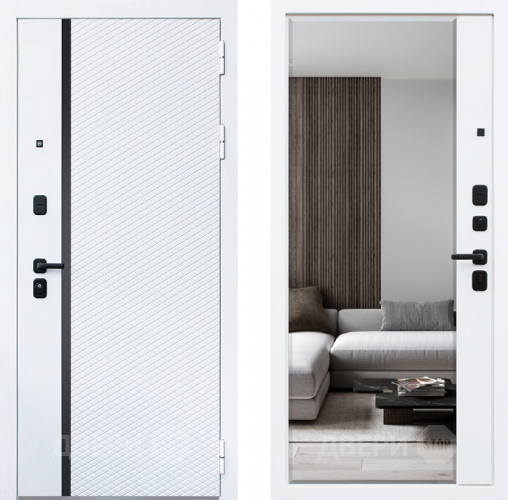 Входная металлическая Дверь АСД Ливерпуль с зеркалом в Орехово-Зуево