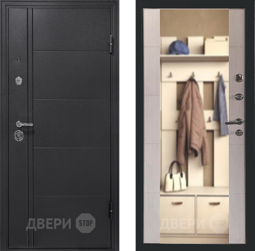 Дверь Форпост Эверест Зеркало Беленый дуб в Орехово-Зуево