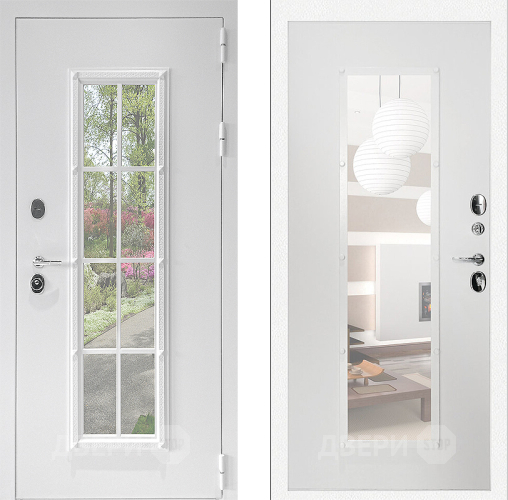 Дверь Дверной Континент Тичино Белая в Орехово-Зуево