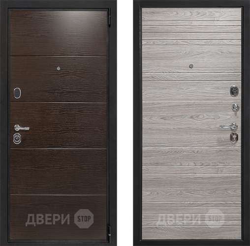 Входная металлическая Дверь Дверной Континент Белград Вяз Каньон Какао в Орехово-Зуево