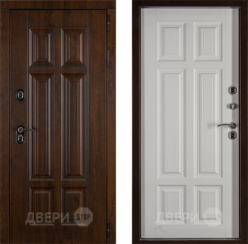 Дверь Заводская Урал ПП Лайт 3К Вайт (с терморазрывом) в Орехово-Зуево