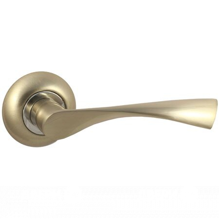 Дверная ручка 23 Матовый никель в Орехово-Зуево