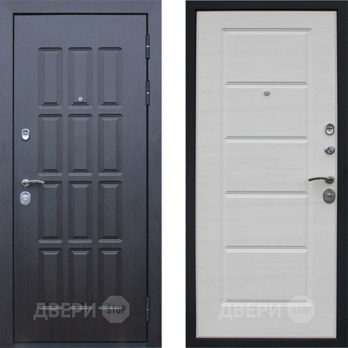 Входная металлическая Дверь АСД Фортуна Беленый дуб поперечный в Орехово-Зуево