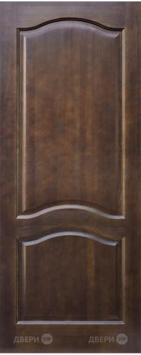 Межкомнатная дверь 7-ПГ темный лак в Орехово-Зуево