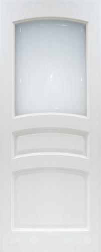 Межкомнатная дверь 16-ПО белый лоск в Орехово-Зуево