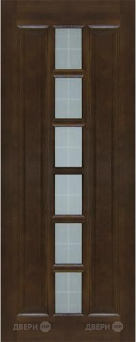 Межкомнатная дверь 11-ПО темный лак в Орехово-Зуево