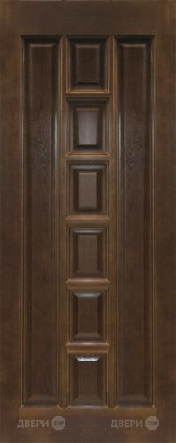 Межкомнатная дверь 11-ПГ темный лак в Орехово-Зуево