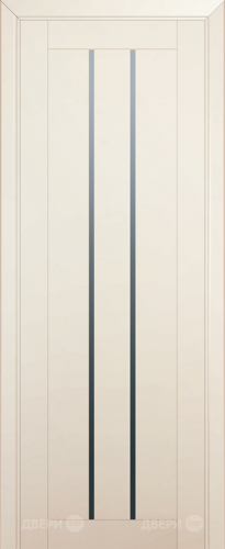 Межкомнатная дверь ProfilDoors 49U магнолия-сатинат (графит) в Орехово-Зуево