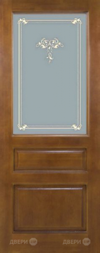 Межкомнатная дверь ПМЦ - модель 5 ПО коньяк в Орехово-Зуево