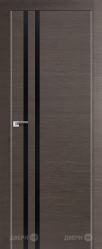 Межкомнатная дверь ProfilDoors 19Z грей (черный глянец) в Орехово-Зуево