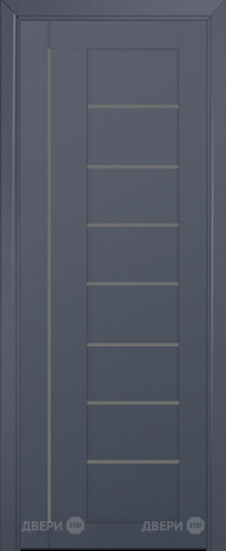 Межкомнатная дверь ProfilDoors 17U антрацит (графит) в Орехово-Зуево