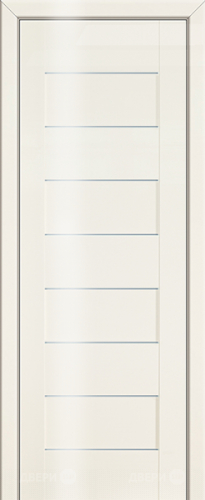 Межкомнатная дверь ProfilDoors 45L магнолия люкс (графит) в Орехово-Зуево