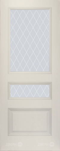 Межкомнатная дверь ProfilDoors 68U магнолия сатинат (ромб) в Орехово-Зуево