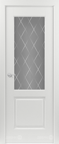 Межкомнатная дверь Венеция ПО RAL 9003 (ромб) в Орехово-Зуево