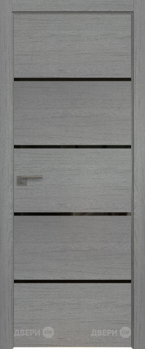 Межкомнатная дверь ProfilDoors 20 ZN Грувд (черный лак) в Орехово-Зуево