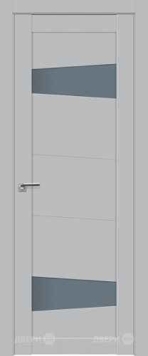 Межкомнатная дверь ProfilDoors 2-84U Манхэттен (графит) в Орехово-Зуево