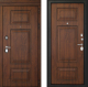 Входная металлическая Дверь (Дверной Континент) Порта Темный орех в Орехово-Зуево