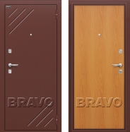 Дверь Bravo Оптим Стандарт Миланский Орех