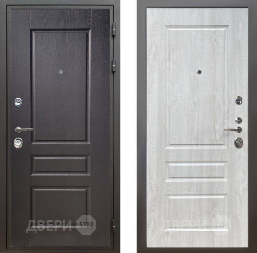 Входная металлическая Дверь Шелтер (SHELTER) Комфорт Дуб английский 2 Сосна белая в Орехово-Зуево