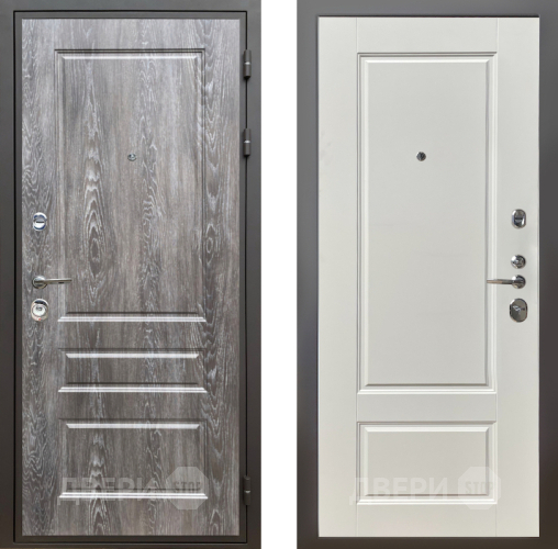 Входная металлическая Дверь Шелтер (SHELTER) Комфорт Дуб шале серебро 5 Силк тирамиссу в Орехово-Зуево