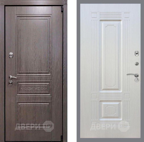 Входная металлическая Дверь Рекс (REX) Пренмиум-S FL-2 Лиственница беж в Орехово-Зуево