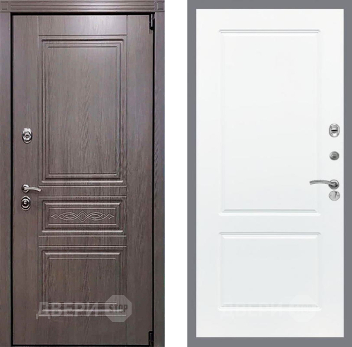 Входная металлическая Дверь Рекс (REX) Пренмиум-S FL-117 Силк Сноу в Орехово-Зуево