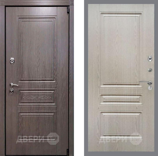 Входная металлическая Дверь Рекс (REX) Пренмиум-S FL-243 Беленый дуб в Орехово-Зуево