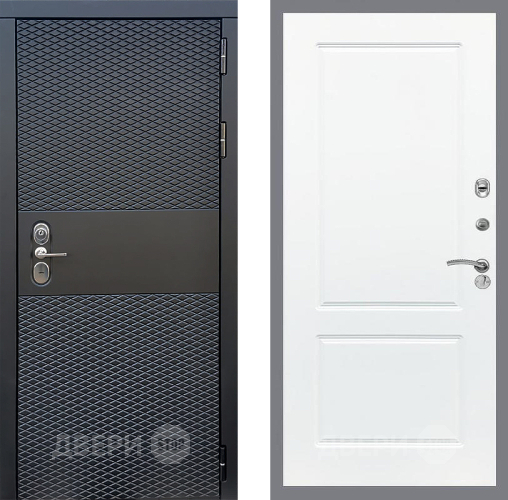 Входная металлическая Дверь Стоп БЛЭК CISA ФЛ-117 Силк Сноу в Орехово-Зуево