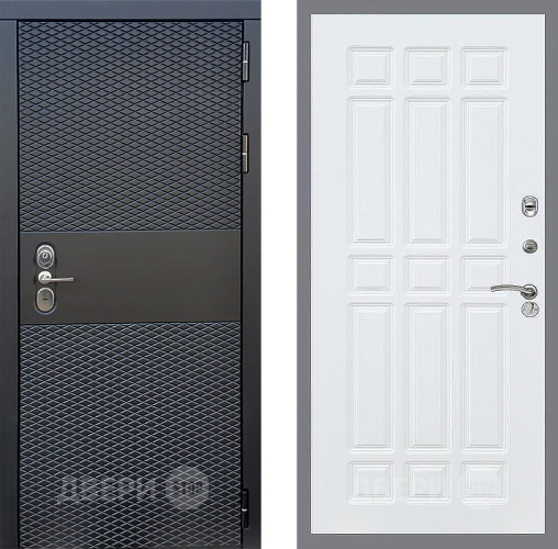 Входная металлическая Дверь Стоп БЛЭК CISA ФЛ-33 Силк Сноу в Орехово-Зуево