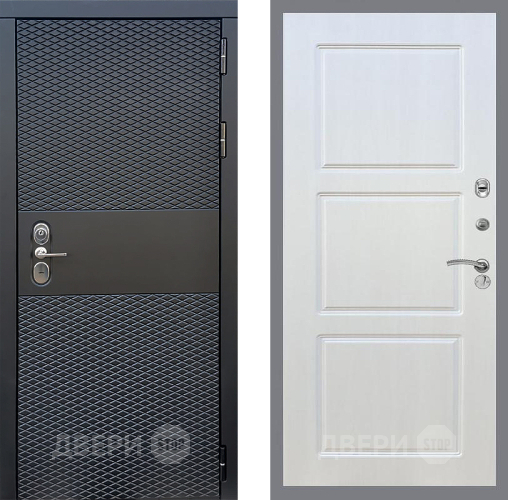 Входная металлическая Дверь Стоп БЛЭК CISA ФЛ-3 Лиственница беж в Орехово-Зуево