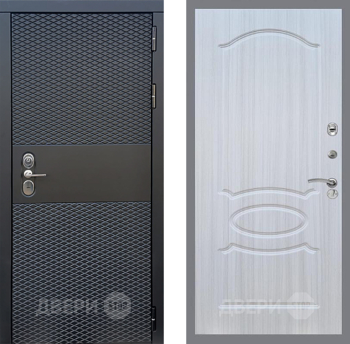 Входная металлическая Дверь Стоп БЛЭК CISA ФЛ-128 Сандал белый в Орехово-Зуево