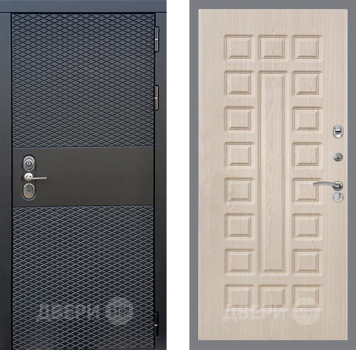 Входная металлическая Дверь Стоп БЛЭК CISA ФЛ-183 Беленый дуб в Орехово-Зуево