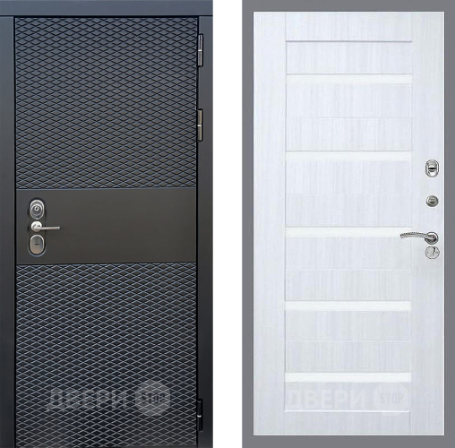 Входная металлическая Дверь Стоп БЛЭК CISA СБ-14 Сандал белый в Орехово-Зуево