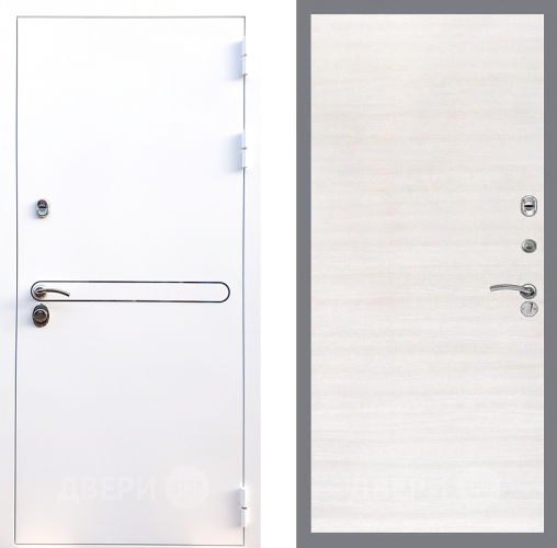 Дверь Стоп Лайн Вайт Гладкая Акация светлая в Орехово-Зуево