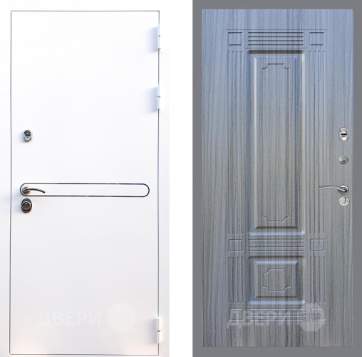 Входная металлическая Дверь Стоп Лайн Вайт ФЛ-2 Сандал грей в Орехово-Зуево