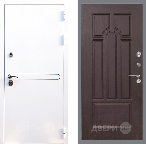 Входная металлическая Дверь Стоп Лайн Вайт ФЛ-58 Венге в Орехово-Зуево