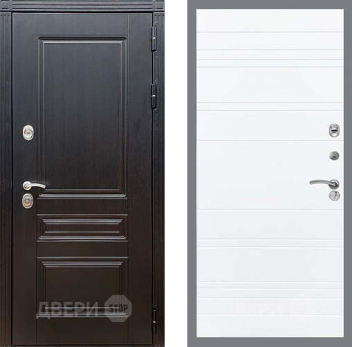 Входная металлическая Дверь Стоп МЕГАПОЛИС Лайн Силк Сноу в Орехово-Зуево