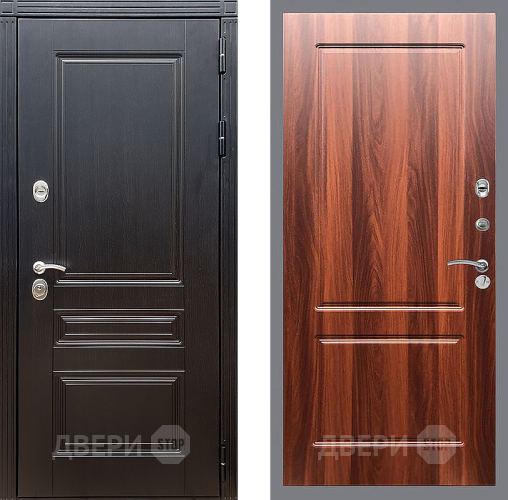 Входная металлическая Дверь Стоп МЕГАПОЛИС ФЛ-117 Итальянский орех в Орехово-Зуево