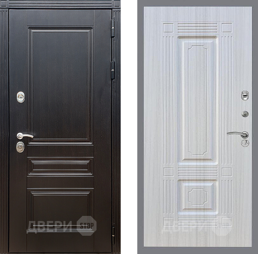 Входная металлическая Дверь Стоп МЕГАПОЛИС ФЛ-2 Сандал белый в Орехово-Зуево