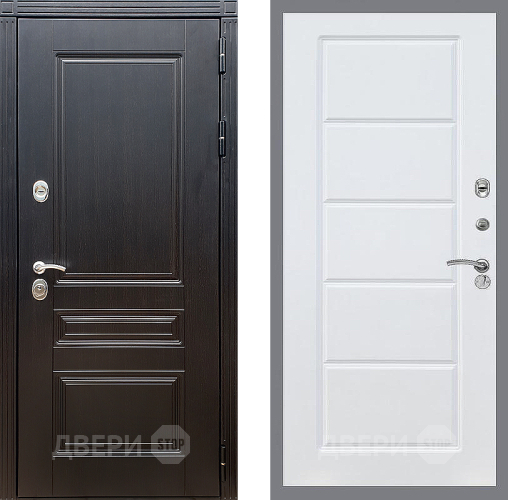 Входная металлическая Дверь Стоп МЕГАПОЛИС ФЛ-39 Силк Сноу в Орехово-Зуево