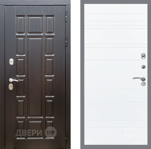 Входная металлическая Дверь Стоп НЬЮ ЙОРК Лайн Силк Сноу в Орехово-Зуево