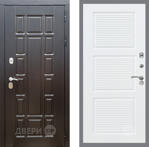 Входная металлическая Дверь Стоп НЬЮ ЙОРК ФЛ-1 Силк Сноу в Орехово-Зуево