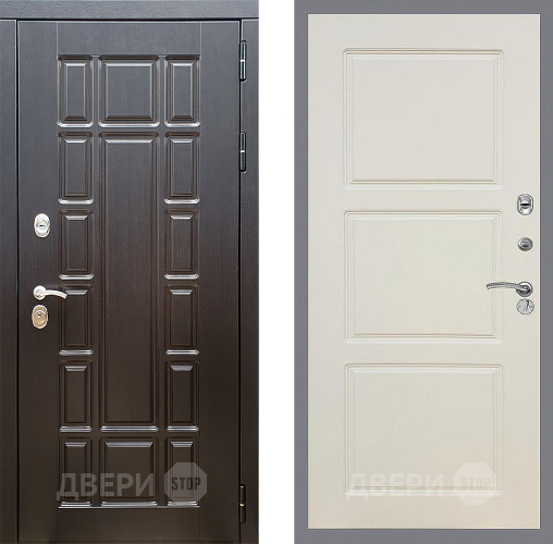 Входная металлическая Дверь Стоп НЬЮ ЙОРК ФЛ-3 Шампань в Орехово-Зуево