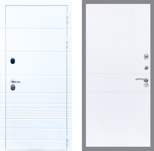 Входная металлическая Дверь Стоп ТРЕНДО ФЛ-290 Силк Сноу в Орехово-Зуево