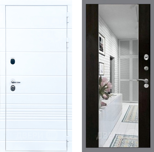 Дверь Стоп ТРЕНДО Зеркало СБ-16 Венге в Орехово-Зуево