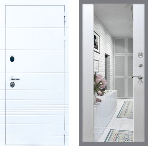 Дверь Стоп ТРЕНДО Зеркало СБ-16 Лиственница беж в Орехово-Зуево